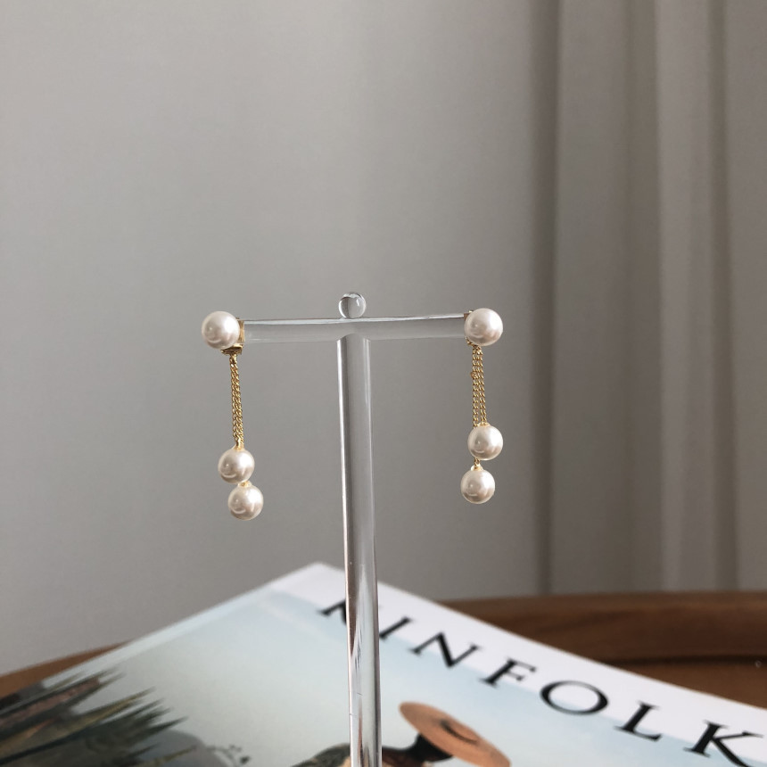 <b><p>Mourning Drop Pearl Ers Bold silver 925 Gift</p></b><b><p>無排 トゥ滴 真珠のイヤリング ボールド シルバー ドロップ 925 ギフト</p></b><br /><br /><p align='center'>