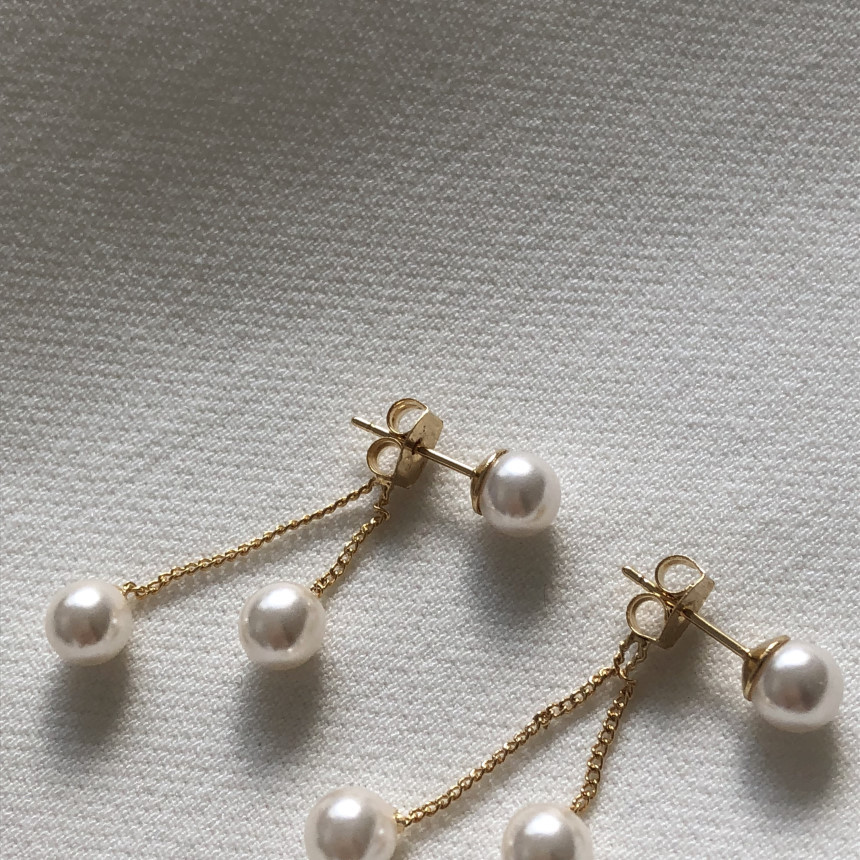 <b><p>Mourning Drop Pearl Ers Bold silver 925 Gift</p></b><b><p>無排 トゥ滴 真珠のイヤリング ボールド シルバー ドロップ 925 ギフト</p></b><br /><br /><p align='center'>