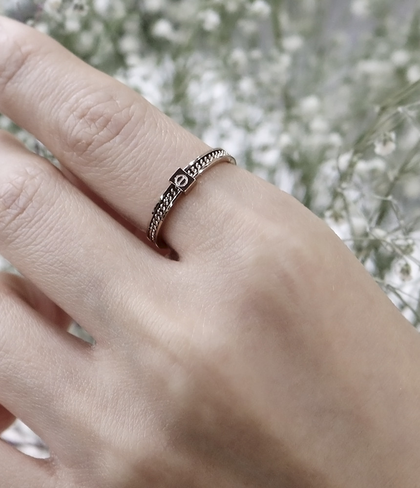 <b><p>It Surge Steel ring titanium couple Fendship</p></b><b><p>イッツ 書かれているカールスチール リング チタン カップル 友情シン モダンな</p></b><br /><br /><p align='center'>