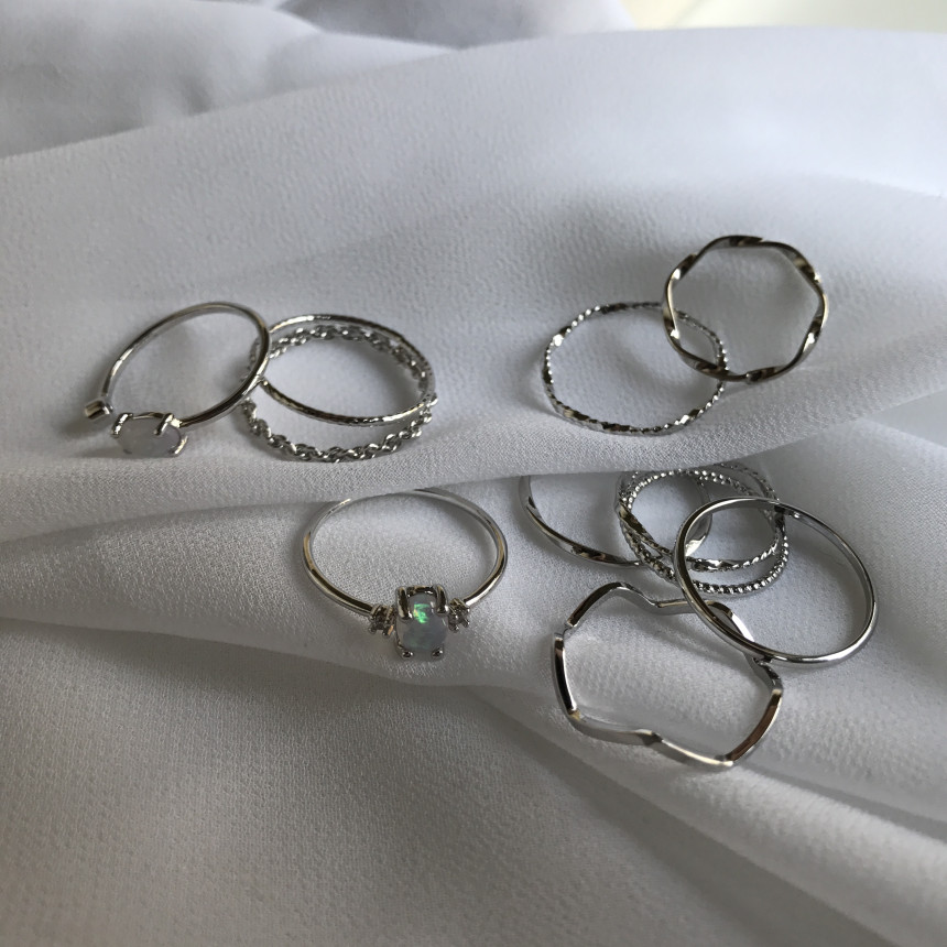 <b><p>Carret stone Cubic 10 ss ring Girl coordati</p></b><b><p>カリト 原石 キュービック 10セット リング 女性コーディネート アンティーク</p></b><br /><br /><p align='center'>