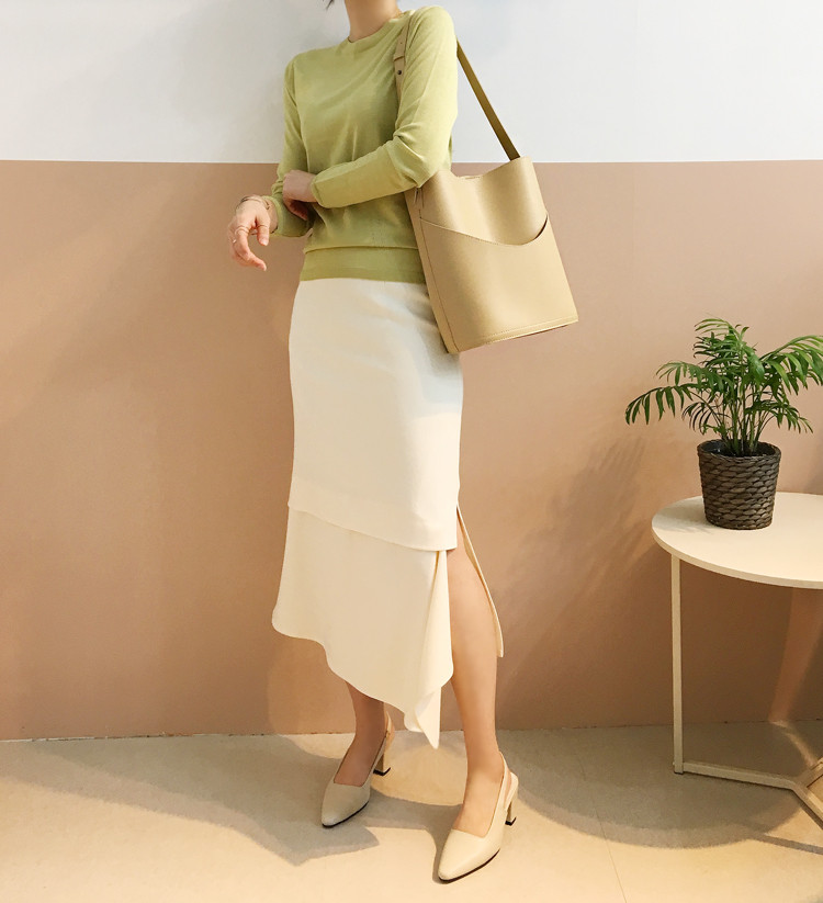<b><p>Each modern pocket shoul bu bag 2col ic lege</p></b><b><p>所長各モダンポケットショルダーバケットバッグ2colシック女子大生デイリールック30代の女性オールブ</p></b><br /><br /><p align='center'>