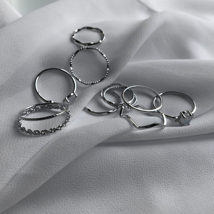 <b><p>Carret stone Cubic 10 ss ring Girl coordati</p></b><b><p>カリト 原石 キュービック 10セット リング 女性コーディネート アンティーク</p></b><br /><br /><p align='center'>