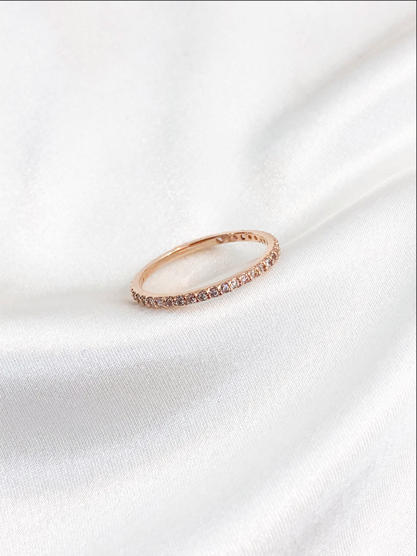 <b><p>GOLD Full Cubic Daily Layered Sk Ring</p></b><b><p>ゴールド 全体キュービックデイリー重ね着室リング</p></b><br /><br /><p align='center'>