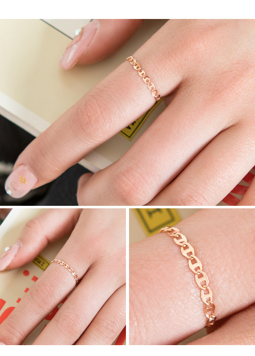 <b><p>Shipped sa day 14K Stylh ladder Chain rg</p></b><b><p>当日出荷 14K ニフティはしご 重ね着 チェーンリング 3宗宅1 準ジュエリー</p></b><br /><br /><p align='center'>