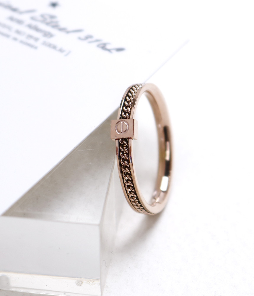 <b><p>It Surge Steel ring titanium couple Fendship</p></b><b><p>イッツ 書かれているカールスチール リング チタン カップル 友情シン モダンな</p></b><br /><br /><p align='center'>