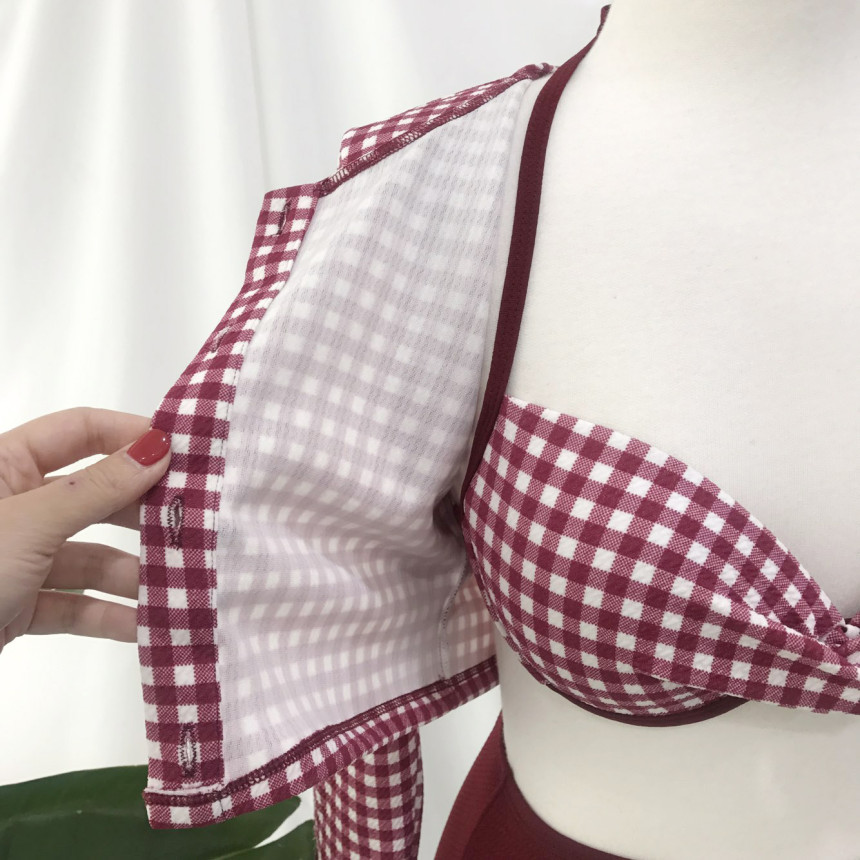 <b><p>3 pieces Chk bikini Sexy swimwear uque Bch</p></b><b><p>3ピース チェックビキニ セクシーな水着 ユニーク ビーチルコーディネート カガン</p></b><br /><br /><p align='center'>