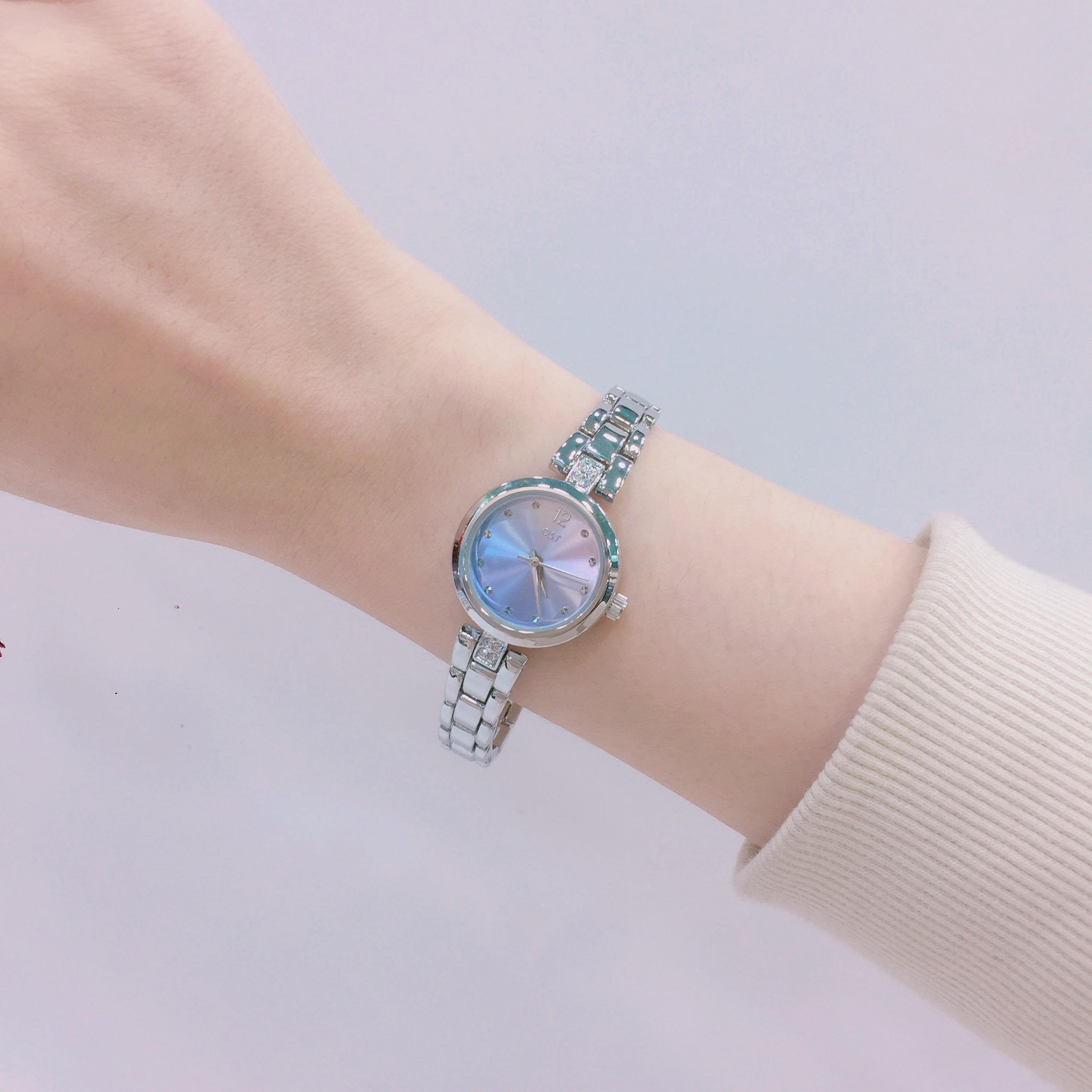 <b><p>OST In March event Spring flowers Mel pk</p></b><b><p>OST 3月に イベント 花一つ春 薄紫 ピンク メタル 時計 OTW118303TSS、OTW11</p></b><br /><br /><p align='center'>