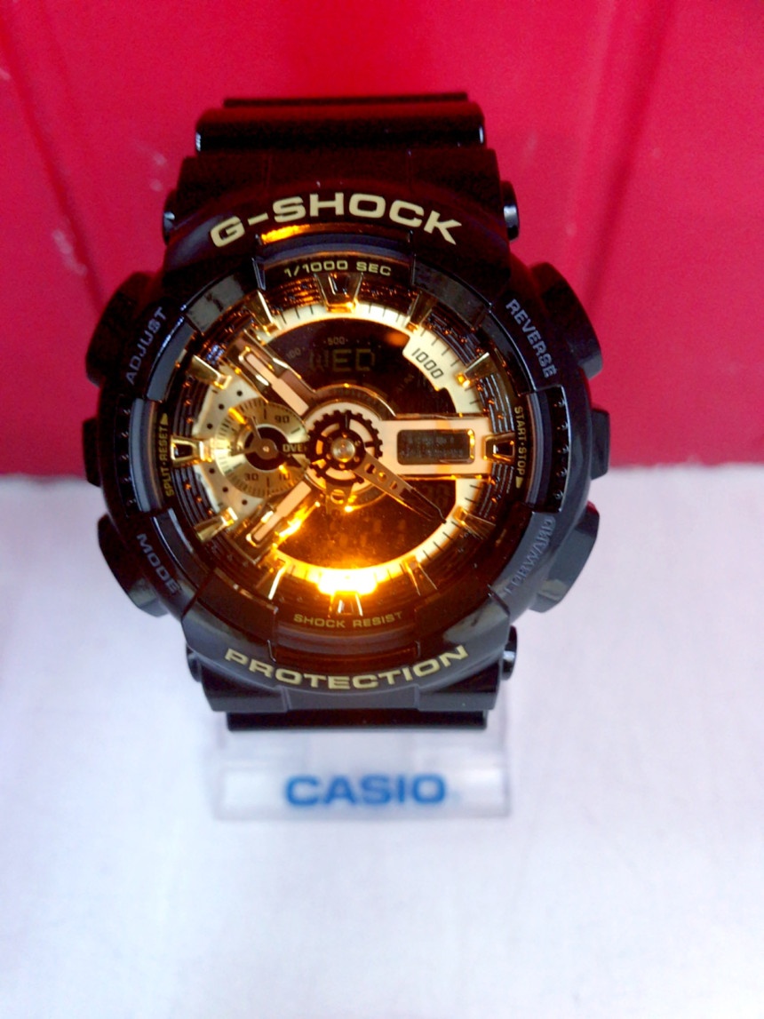 <b><p>Ji Casio Big Face Blk Gold GA-110GB-1ADR</p></b><b><p>ジーショック カシオ ビッグフェイス靴墨のあるGA-110GB-1ADR</p></b><br /><br /><p align='center'>