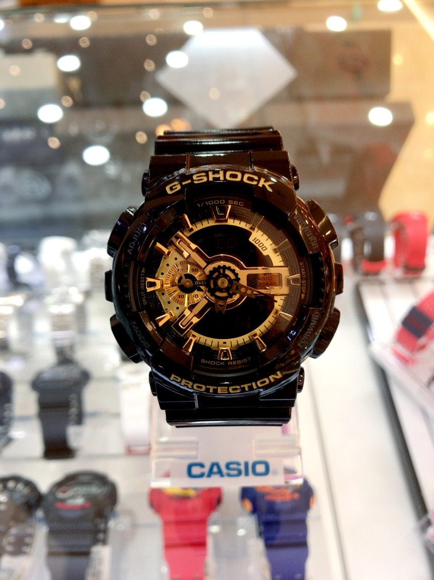 <b><p>Ji Casio Big Face Blk Gold GA-110GB-1ADR</p></b><b><p>ジーショック カシオ ビッグフェイス靴墨のあるGA-110GB-1ADR</p></b><br /><br /><p align='center'>