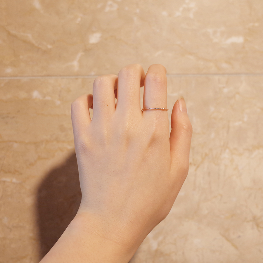 <b><p>Mourning silver 92.5 Hexagon Rose Gold Lay</p></b><b><p>無排 シルバー 92.5 六角 ローズゴールド リング 重ね着 ねじれ</p></b><br /><br /><p align='center'>