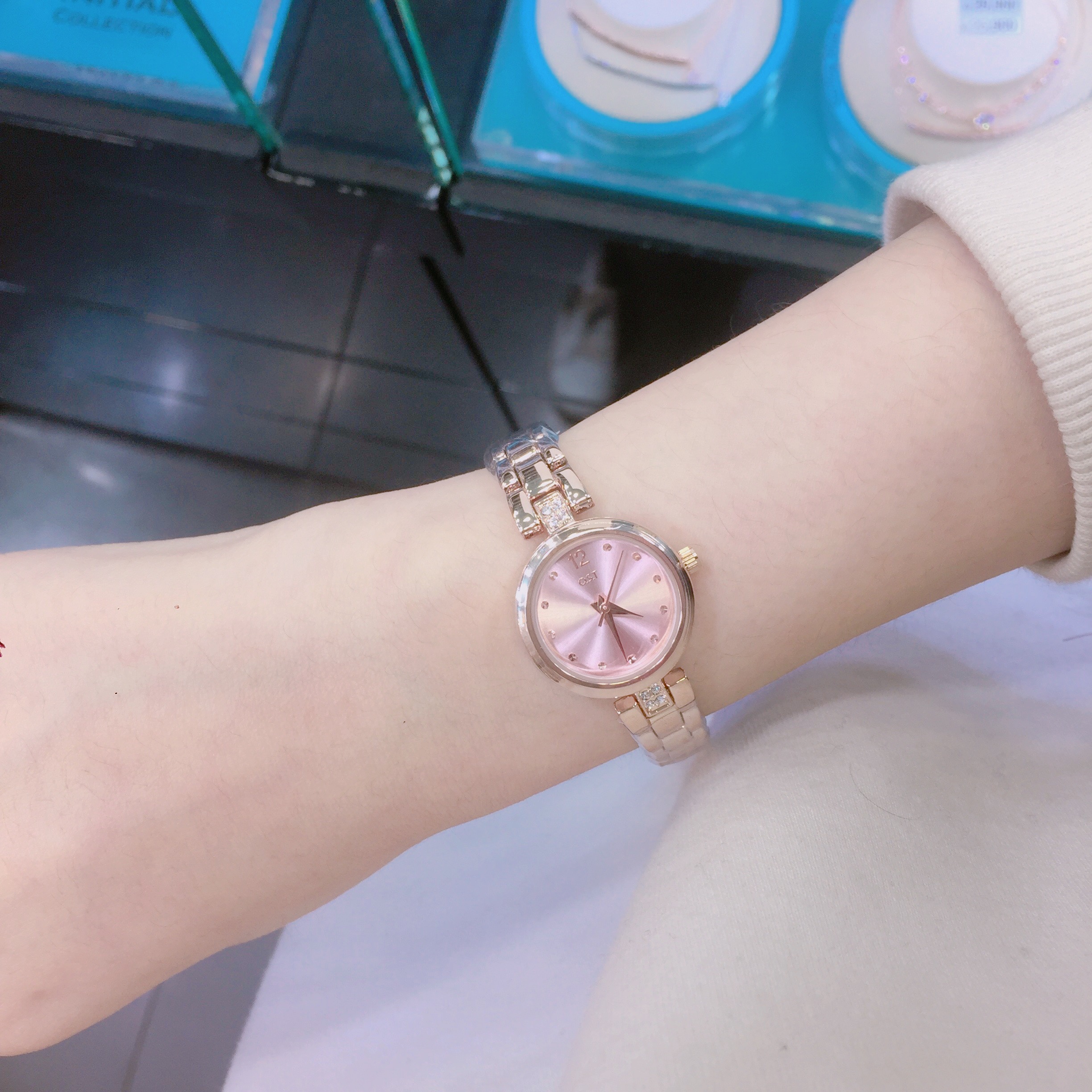 <b><p>OST In March event Spring flowers Mel pk</p></b><b><p>OST 3月に イベント 花一つ春 薄紫 ピンク メタル 時計 OTW118303TSS、OTW11</p></b><br /><br /><p align='center'>