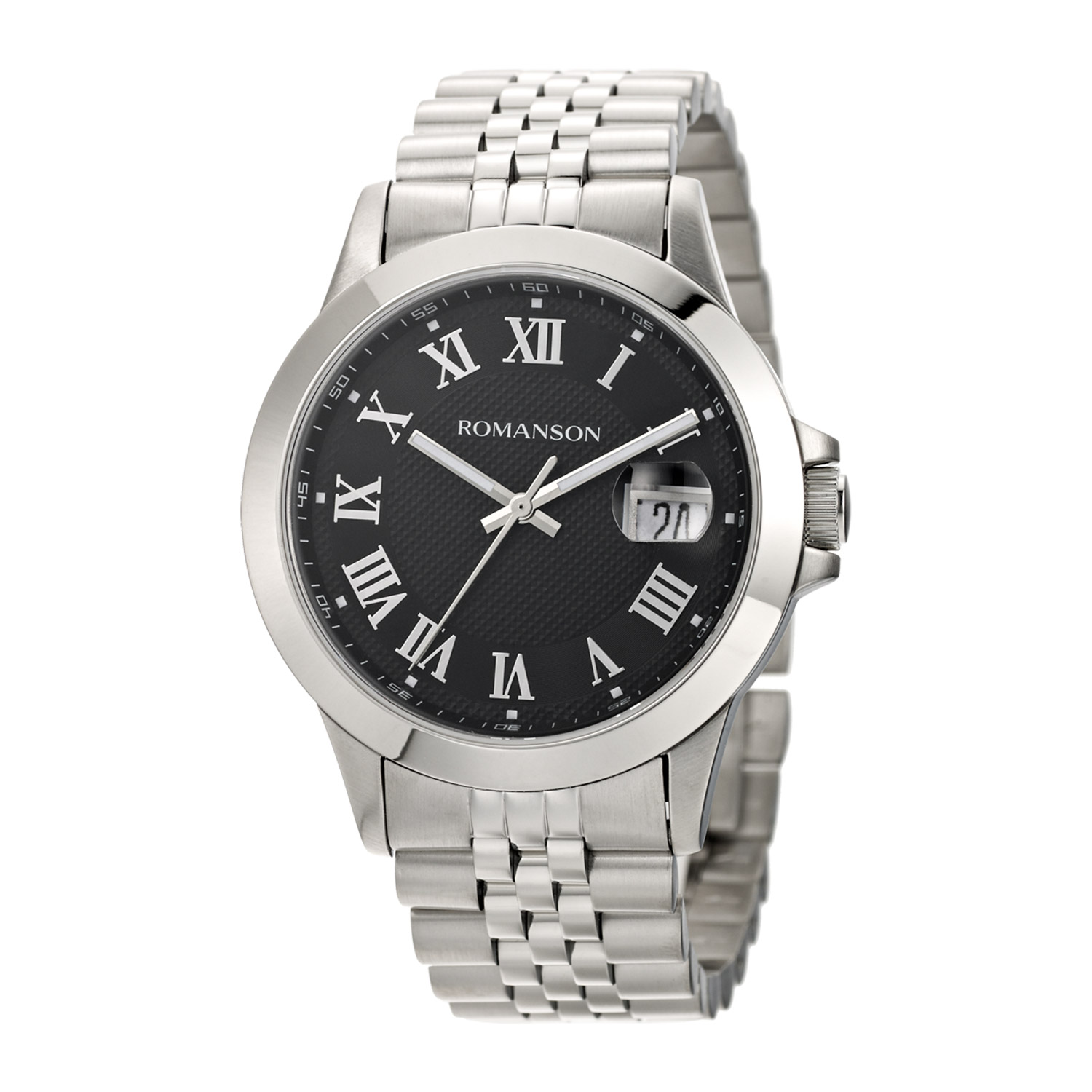 <b><p>Romance couple Men's metal watch TM0361MM</p></b><b><p>ロマンソン カップル 男性メタル時計 TM0361MM ニューコア 一山 モダンシック</p></b><br /><br /><p align='center'>