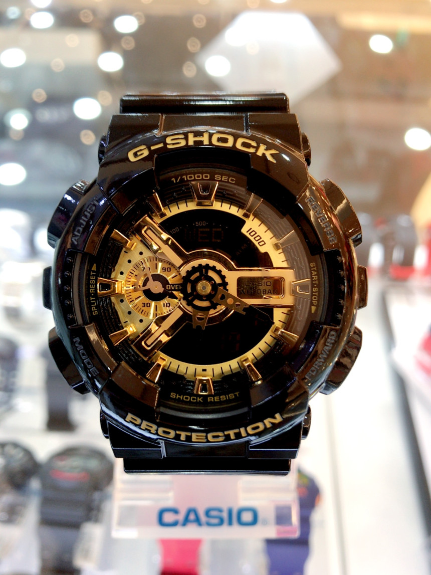 <b><p>Ji Casio Big Face Blk Gold GA-110GB-1ADR</p></b><b><p>ジーショック カシオ ビッグフェイス靴墨のあるGA-110GB-1ADR</p></b><br /><br /><p align='center'>