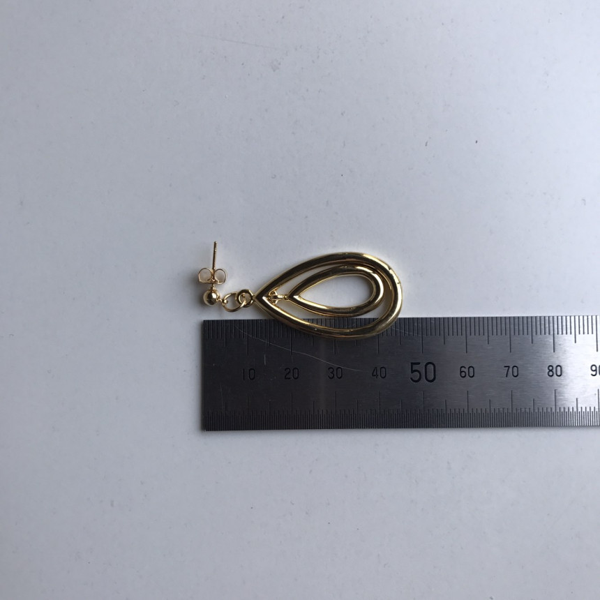 <b><p>Mu gold Silver Drop Earrings Female work</p></b><b><p>ミュー ゴールドシルバー ドロップイヤリング 女性会社員コーディネート モダンシック</p></b><br /><br /><p align='center'>