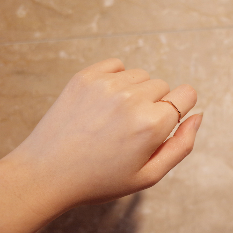 <b><p>Mourning silver 92.5 Hexagon Rose Gold Lay</p></b><b><p>無排 シルバー 92.5 六角 ローズゴールド リング 重ね着 ねじれ</p></b><br /><br /><p align='center'>