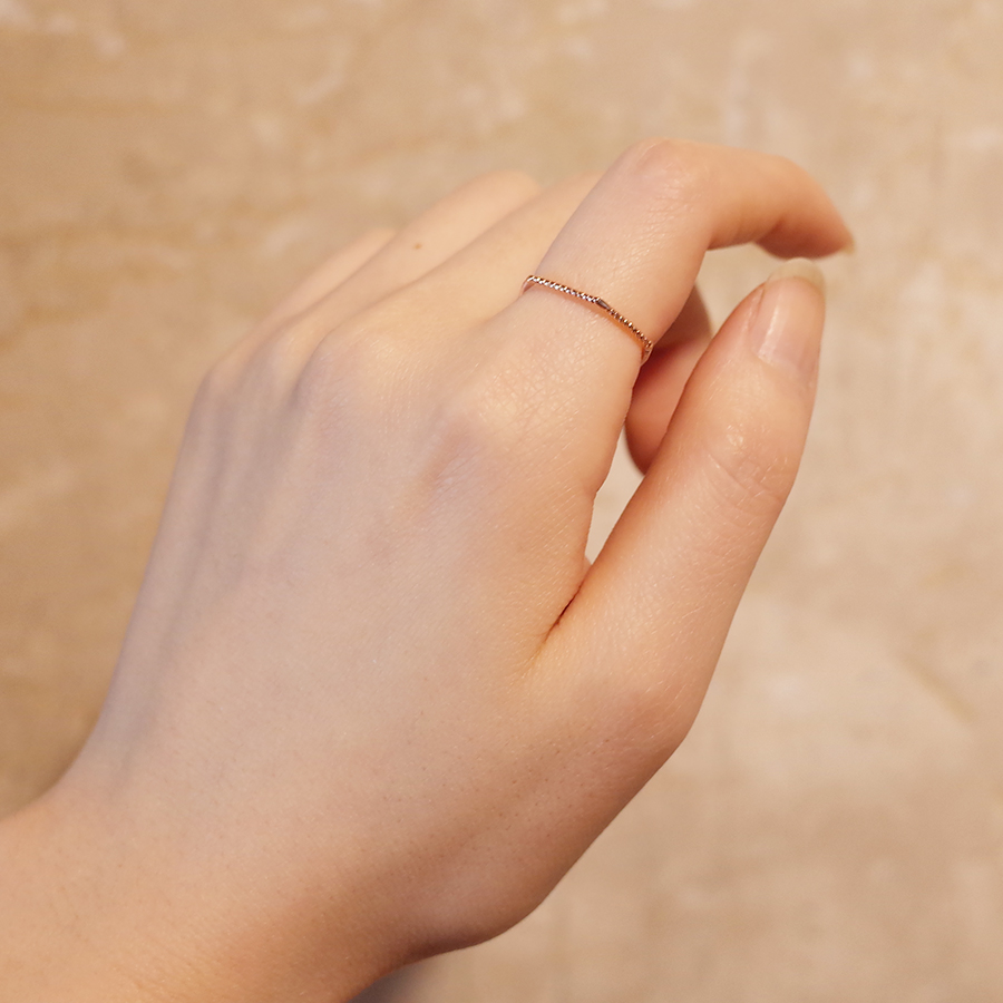 <b><p>Mourning silver 92.5 Hexagon Rose Gold Lay</p></b><b><p>無排 シルバー 92.5 六角 ローズゴールド リング 重ね着 ねじれ</p></b><br /><br /><p align='center'>