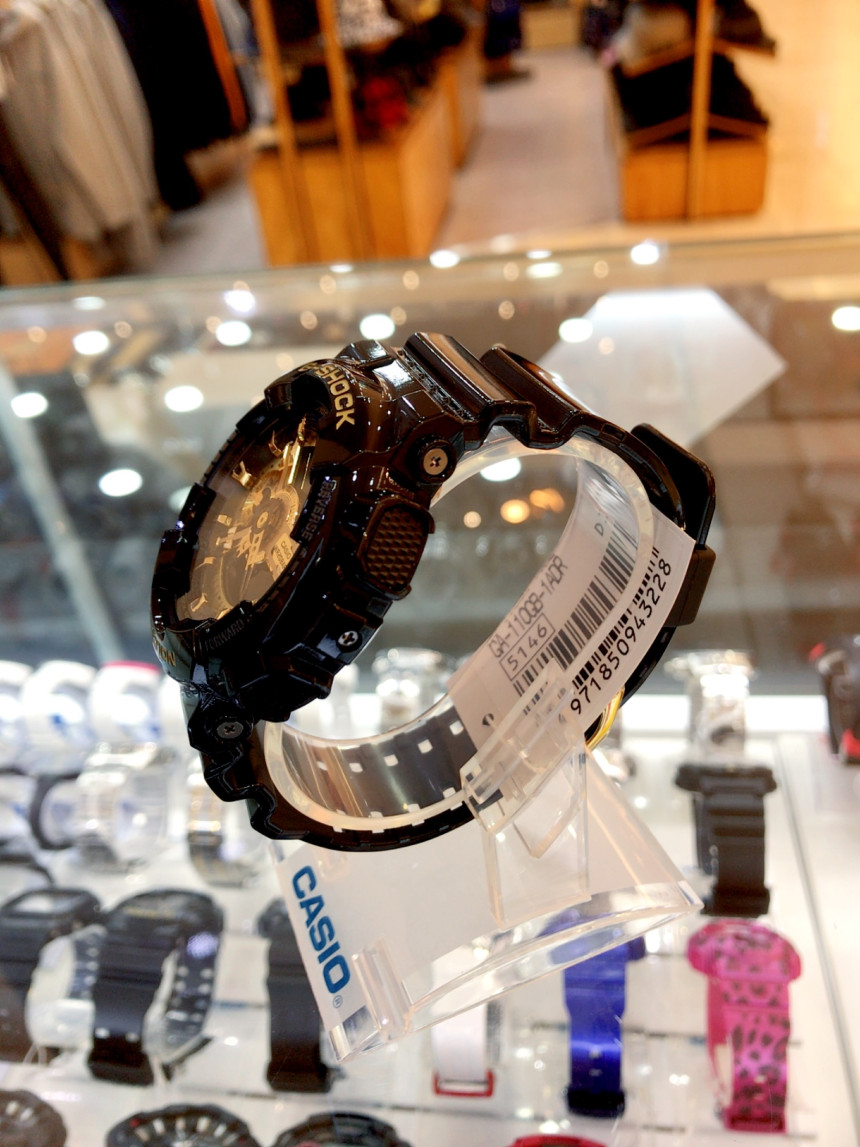 <b><p>Ji Casio Big Face Blk Gold GA-110GB-1ADR</p></b><b><p>ジーショック カシオ ビッグフェイス靴墨のあるGA-110GB-1ADR</p></b><br /><br /><p align='center'>