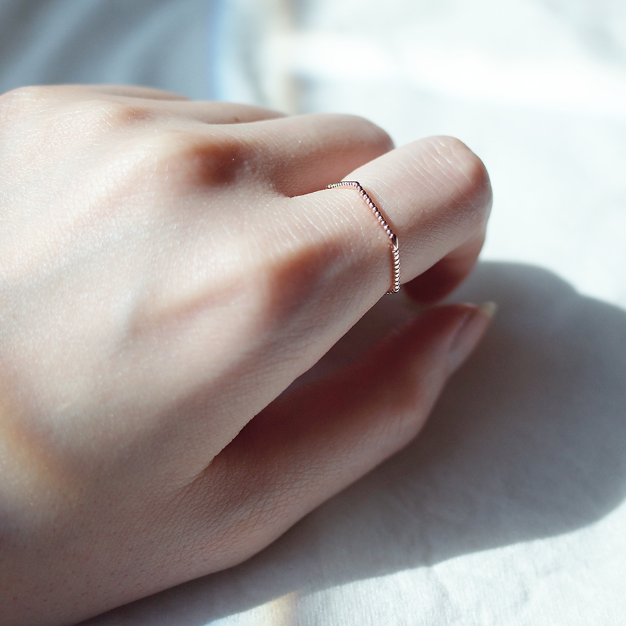 <b><p>Mourning silver 92.5 Hexagon Rose Gold Lay</p></b><b><p>無排 シルバー 92.5 六角 ローズゴールド リング 重ね着 ねじれ</p></b><br /><br /><p align='center'>