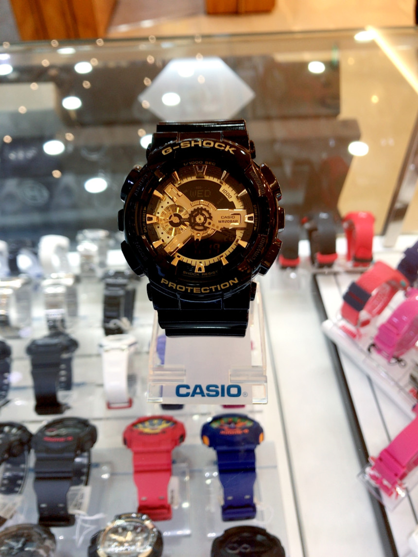 <b><p>Ji Casio Big Face Blk Gold GA-110GB-1ADR</p></b><b><p>ジーショック カシオ ビッグフェイス靴墨のあるGA-110GB-1ADR</p></b><br /><br /><p align='center'>