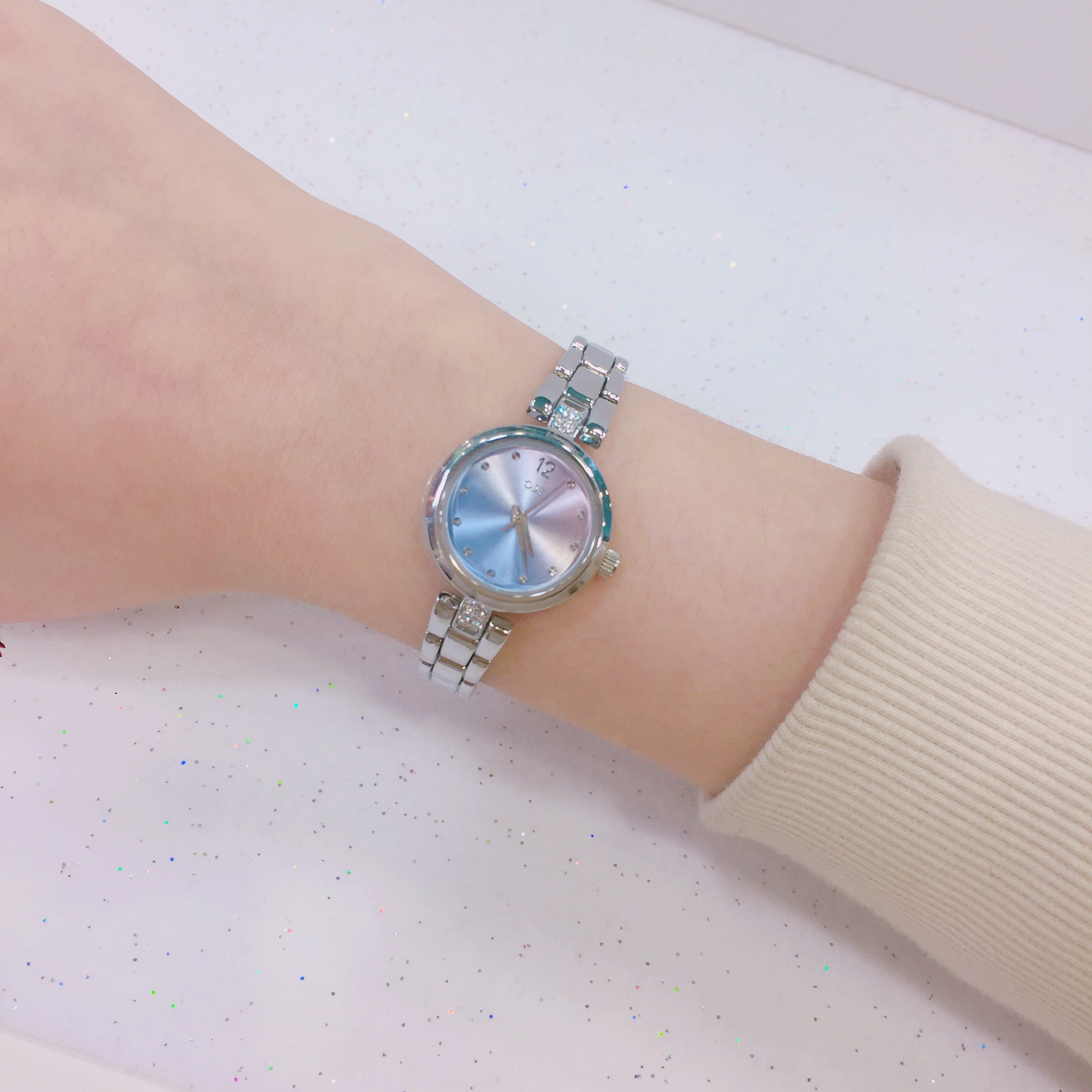 <b><p>OST In March event Spring flowers Mel pk</p></b><b><p>OST 3月に イベント 花一つ春 薄紫 ピンク メタル 時計 OTW118303TSS、OTW11</p></b><br /><br /><p align='center'>