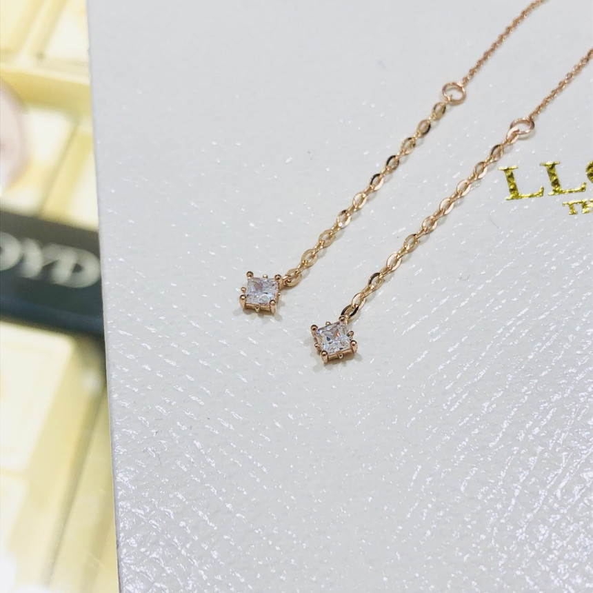 <b><p>Lloyd square Long Drop Two way eri LPSH2005G</p></b><b><p>ロイド スクエア ロング ドロップ ツーウェイ イヤリ LPSH2005G 14K</p></b><br /><br /><p align='center'>