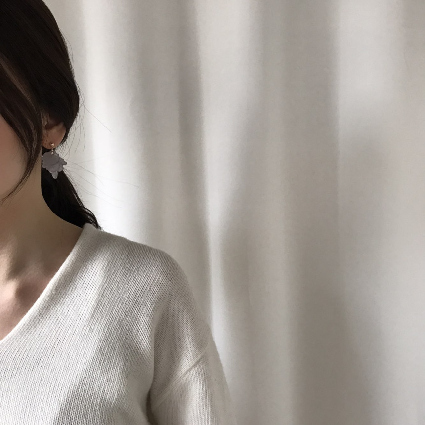 <b><p>Judy no.1 Petaloma Hica arl Drop Erings 5cor</p></b><b><p>ジュディ 第1 花びらホマイカ 真珠 ドロップイヤリング 5色 フリフリピット 女性</p></b><br /><br /><p align='center'>