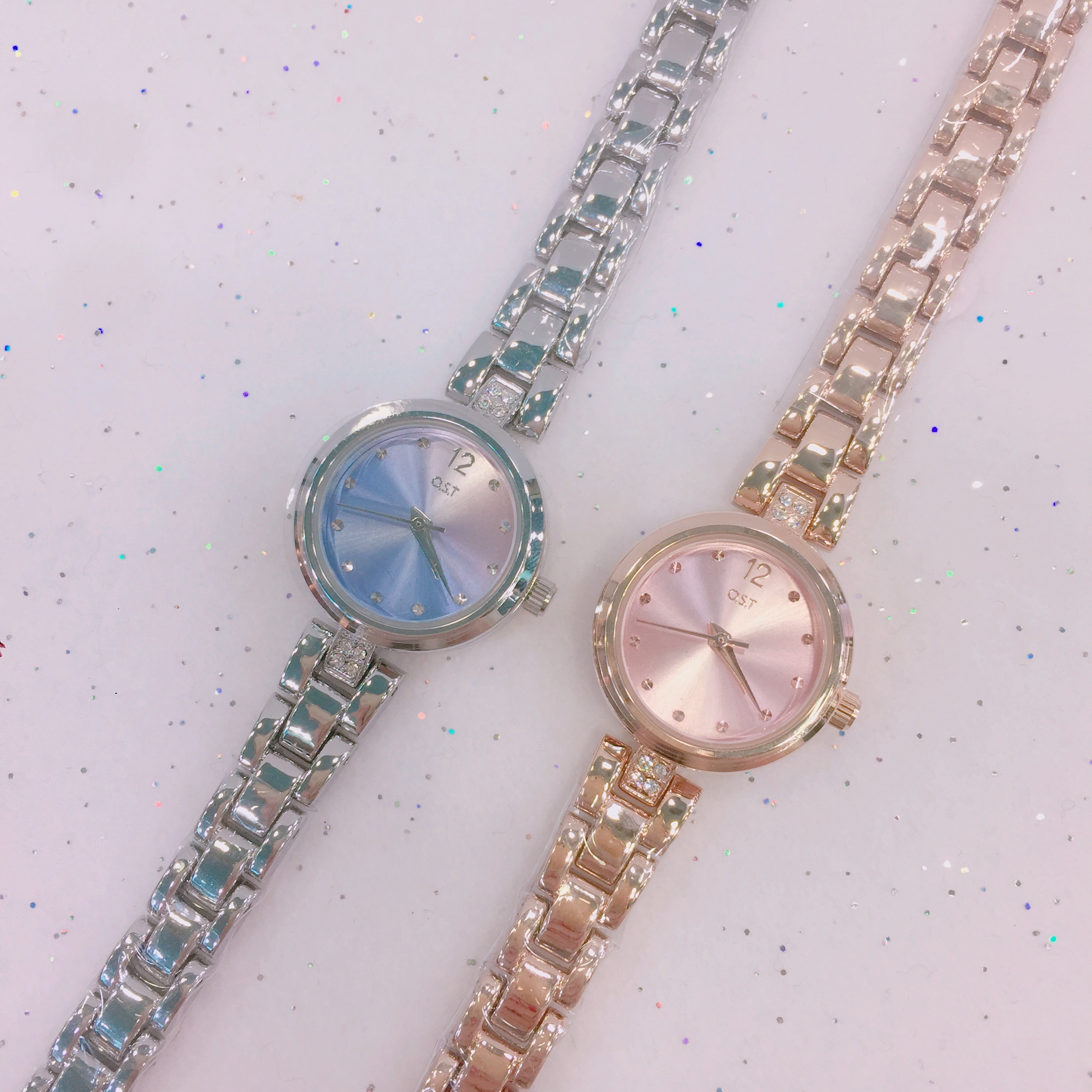 <b><p>OST In March event Spring flowers Mel pk</p></b><b><p>OST 3月に イベント 花一つ春 薄紫 ピンク メタル 時計 OTW118303TSS、OTW11</p></b><br /><br /><p align='center'>