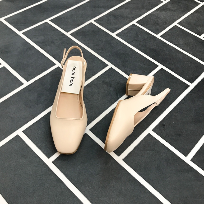 <b><p>Mourning Korean squa Middle heel Sl Bag de</p></b><b><p>無排 韓国語 スクエア ミドルヒール スリングバック ヒル モダンシ 足やすいシューズ</p></b><br /><br /><p align='center'>