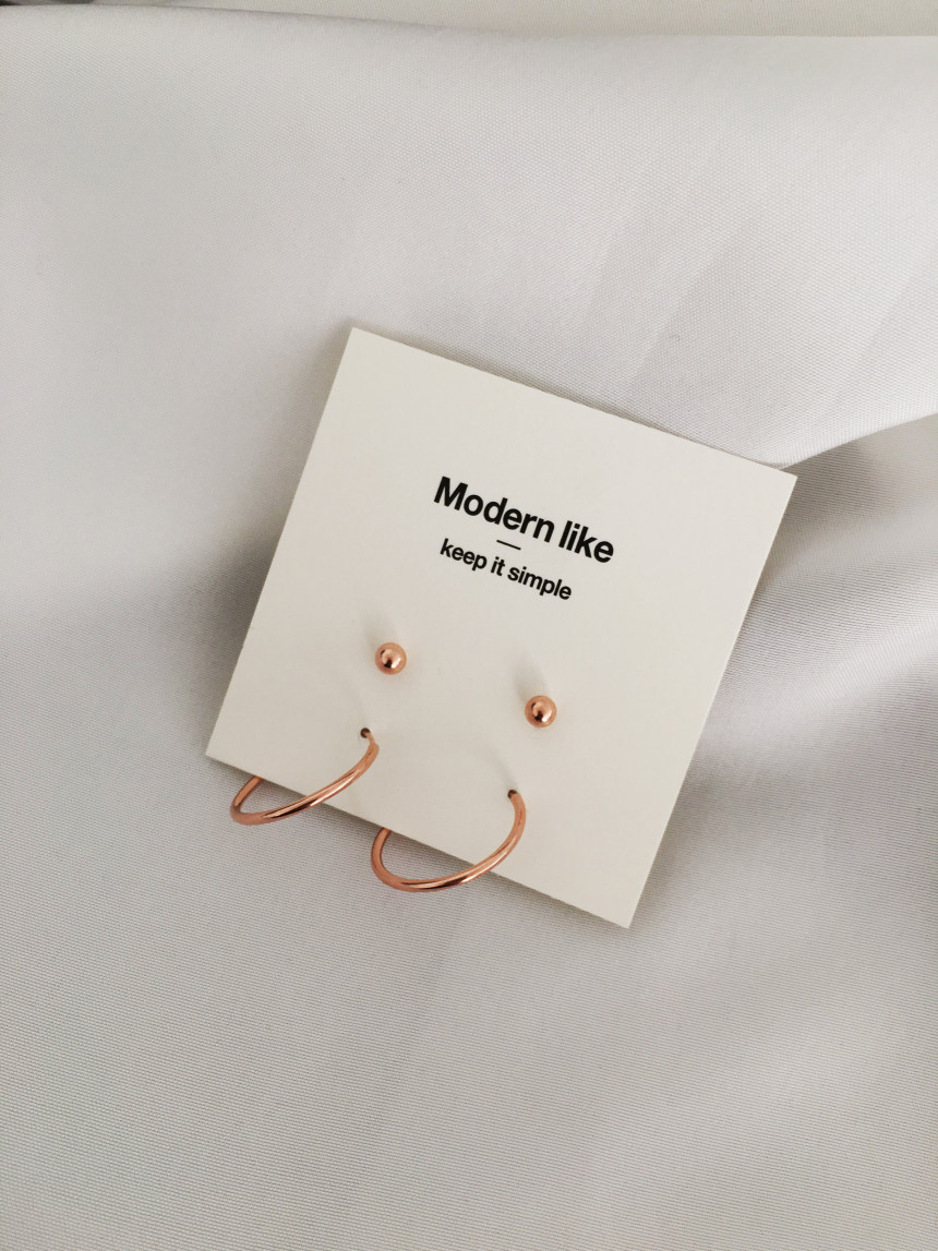 <b><p>rose gold earring 14K Modern Antique Simple</p></b><b><p>ローズ ゴールド イヤリング 14K モダンな アンティークな シンプル 女性</p></b><br /><br /><p align='center'>