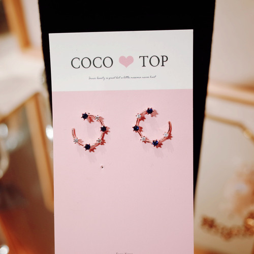 <b><p>with you Moonlight earring</p></b><b><p>君 一緒に 月夜 イヤリング</p></b><br /><br /><p align='center'>