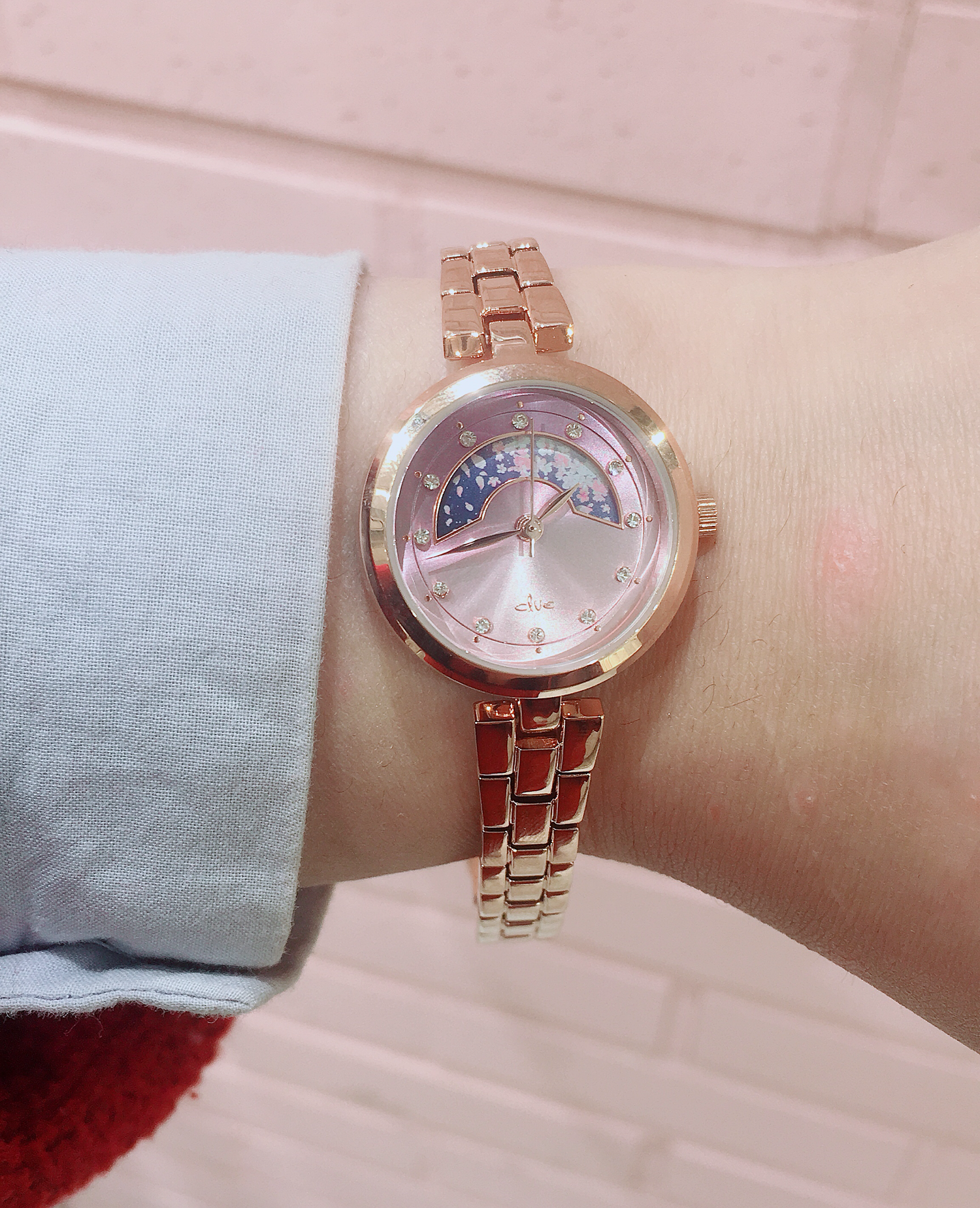 <b><p>Clu Blossom Moon Phase cck CL2G18302</p></b><b><p>クルー ブラーサム ムーンフェイズ 時計 CL2G18302</p></b><br /><br /><p align='center'>