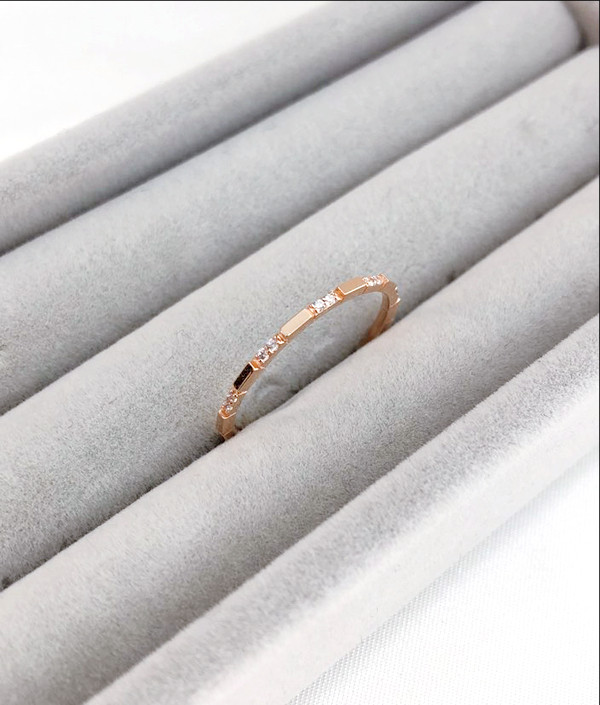 <b><p>GOLD Daily Cubic Guard Ring</p></b><b><p>ゴールド デイリーキュービックガードリング</p></b><br /><br /><p align='center'>