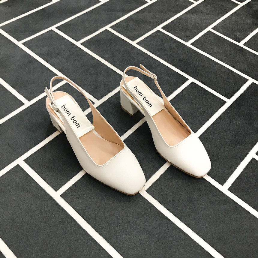 <b><p>Mourning Korean squa Middle heel Sl Bag de</p></b><b><p>無排 韓国語 スクエア ミドルヒール スリングバック ヒル モダンシ 足やすいシューズ</p></b><br /><br /><p align='center'>