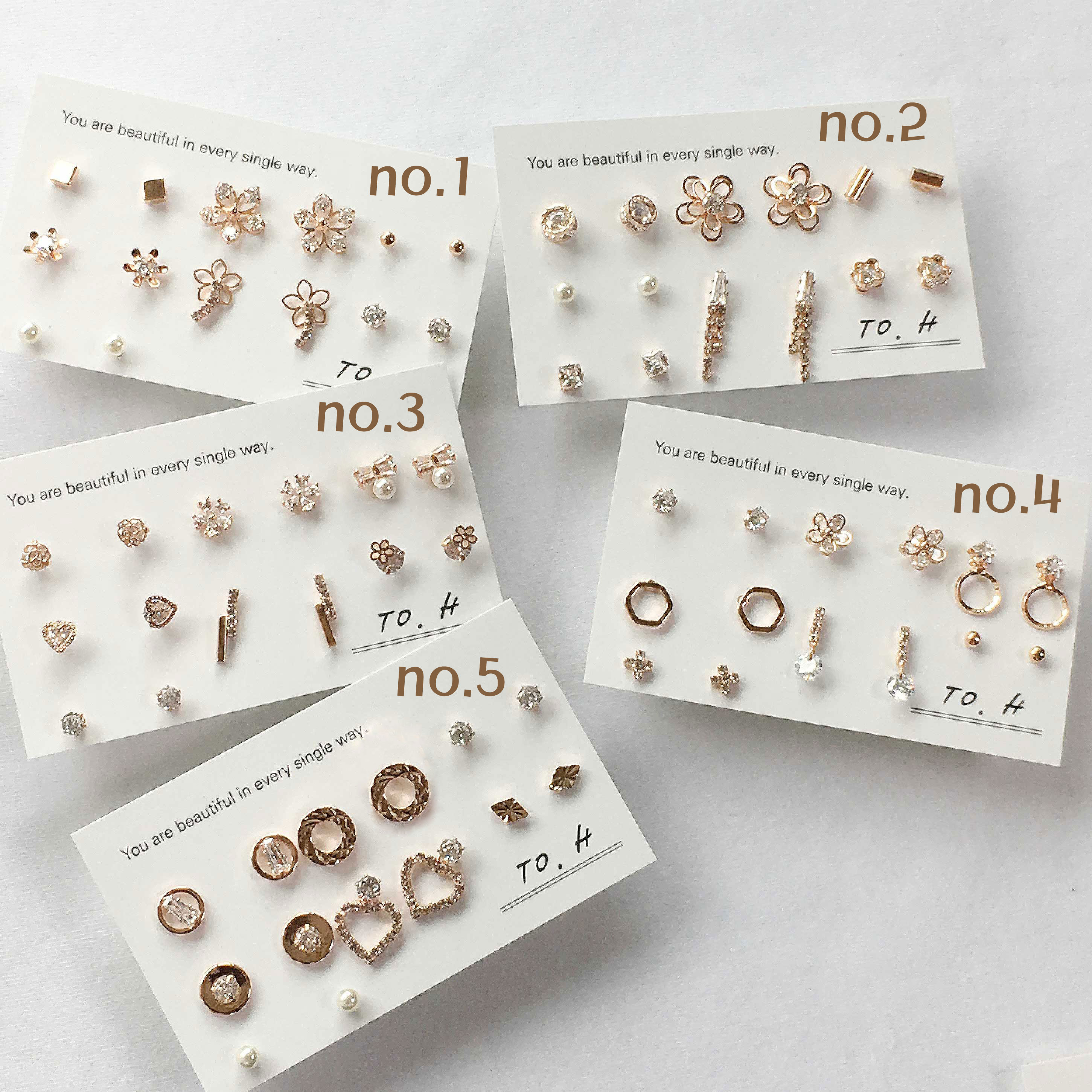 <b><p>daily flower Cubic Drop earring 14 pieces</p></b><b><p>デイリー フラワー キュービック ドロップ イヤリング 14ピース シンプルな セット</p></b><br /><br /><p align='center'>