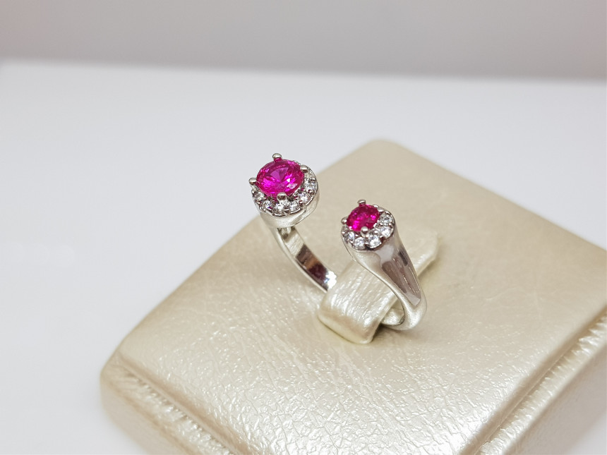 <b><p>Miracle Open ty Ruby ring 445 Sweet and sour</p></b><b><p>ミラクル オープン型 ルビー リング ri445 サンコム若々しく 魅力のあるスタイル</p></b><br /><br /><p align='center'>