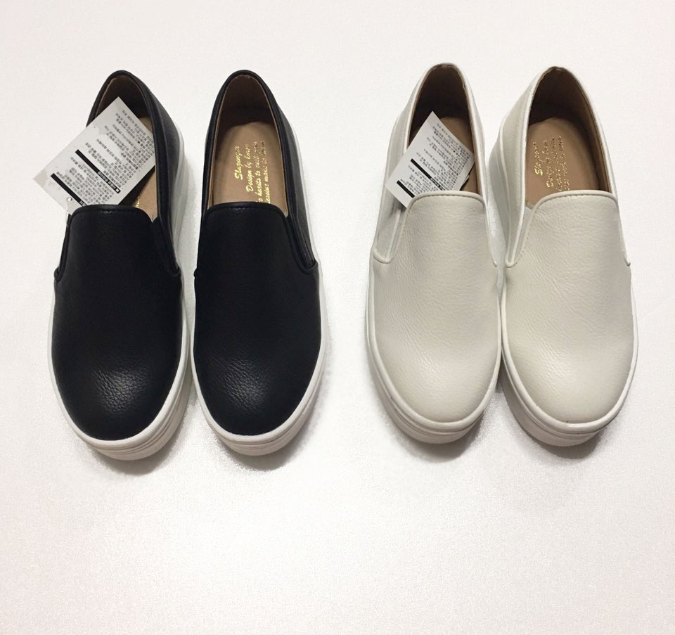 <b><p>Mourning Korean Height The Slip-on 5cm FREE</p></b><b><p>無排 韓国語 身長 厚底 スリップオン 5cm 送料無料 足快適 レザー 心地よい</p></b><br /><br /><p align='center'>