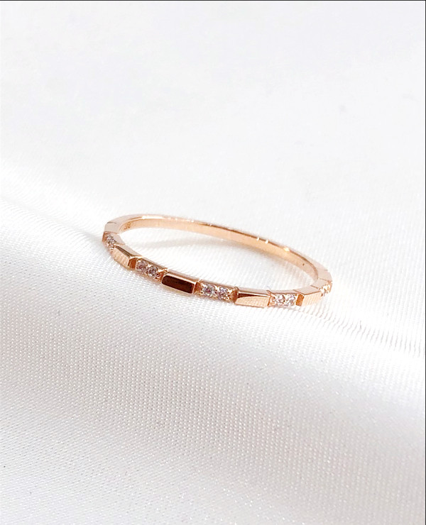 <b><p>GOLD Daily Cubic Guard Ring</p></b><b><p>ゴールド デイリーキュービックガードリング</p></b><br /><br /><p align='center'>