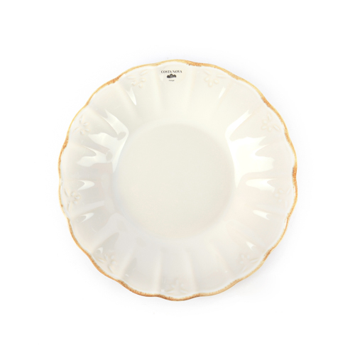 코스타노바 올리바 빈티지 수입 디저트 브런치 접시 / 24cm, 파스타접시 화이트