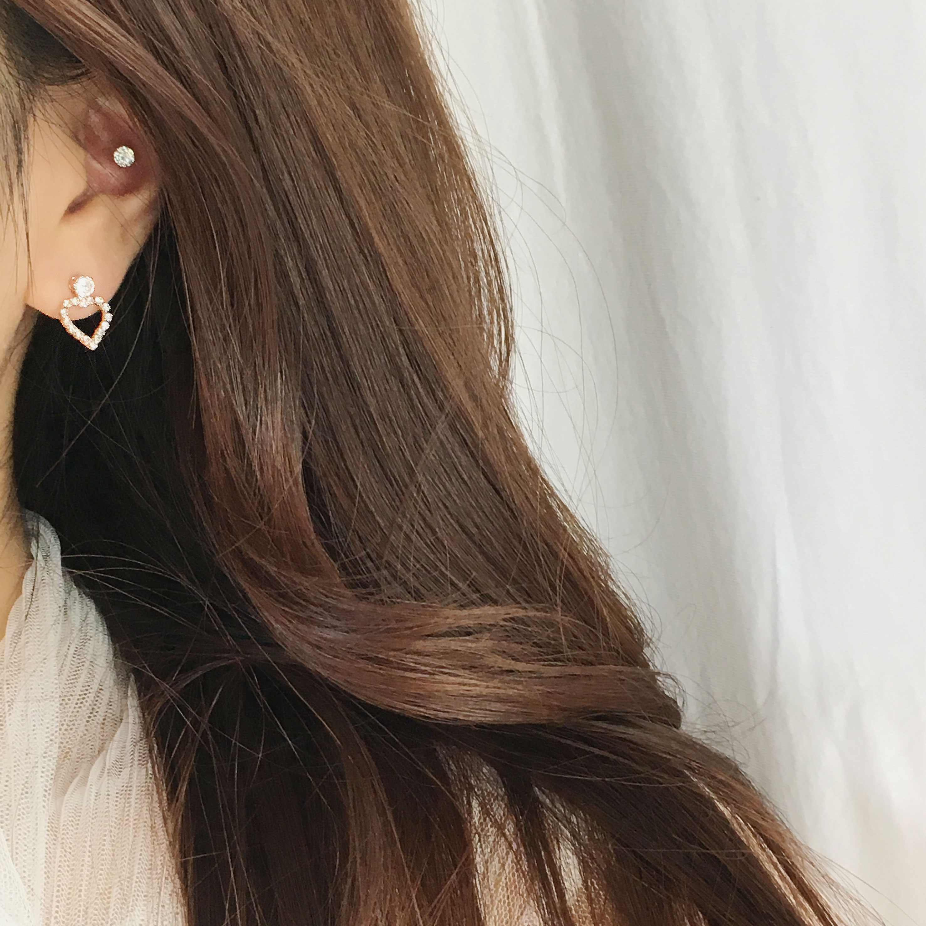 <b><p>daily flower Cubic Drop earring 14 pieces</p></b><b><p>デイリー フラワー キュービック ドロップ イヤリング 14ピース シンプルな セット</p></b><br /><br /><p align='center'>