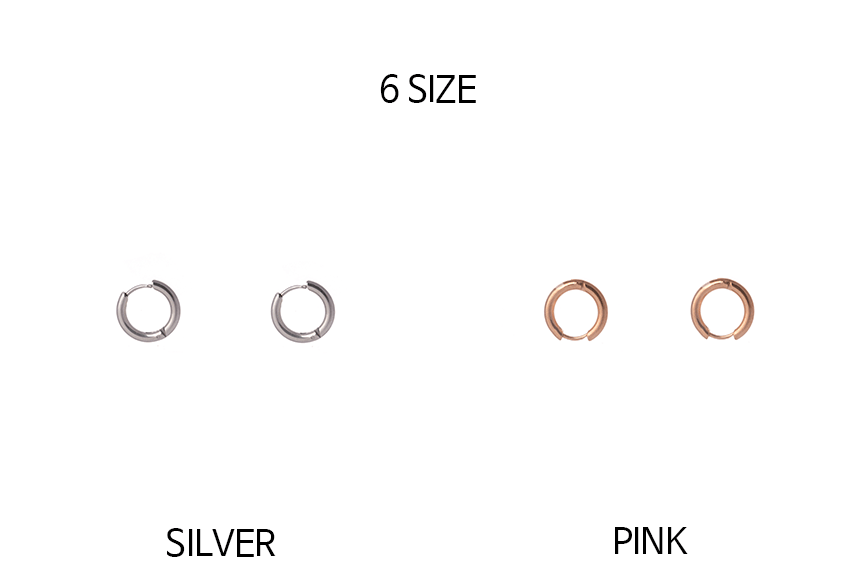 <b><p>Surge Steel Ring earrs One touch</p></b><b><p>書かれているカールスチール リングピアス ワンタッチ</p></b><br /><br /><p align='center'>