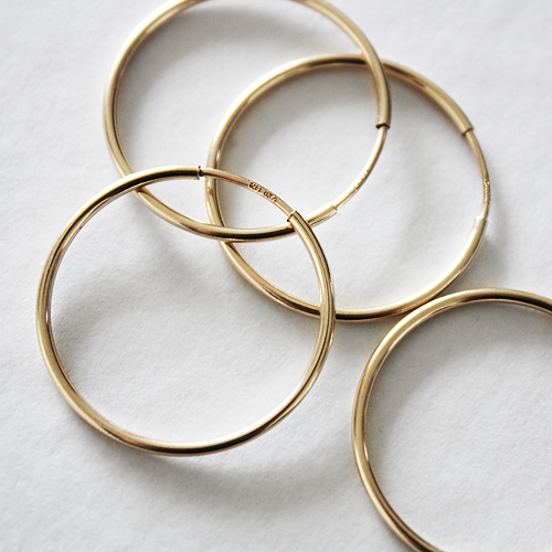 <b><p>Art box daily Hoop earing 14k simple</p></b><b><p>アートボックス デイリー フープ イヤリング 14k ピアス シンプル</p></b><br /><br /><p align='center'>