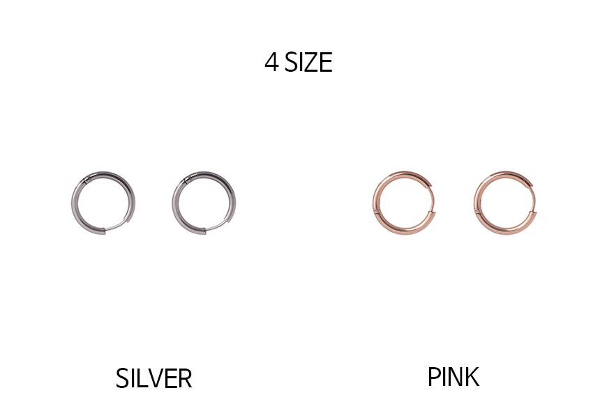 <b><p>Surge Steel Ring earrs One touch</p></b><b><p>書かれているカールスチール リングピアス ワンタッチ</p></b><br /><br /><p align='center'>