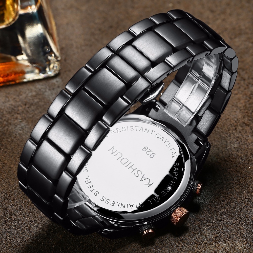 <b><p>KASHIDUN Casidon male black met clo neat</p></b><b><p>KASHIDUN カーシドン 男性 ブラック メタル 時計 すっきりとした シモダンデザイン</p></b><br /><br /><p align='center'>