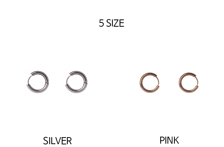 <b><p>Surge Steel Ring earrs One touch</p></b><b><p>書かれているカールスチール リングピアス ワンタッチ</p></b><br /><br /><p align='center'>