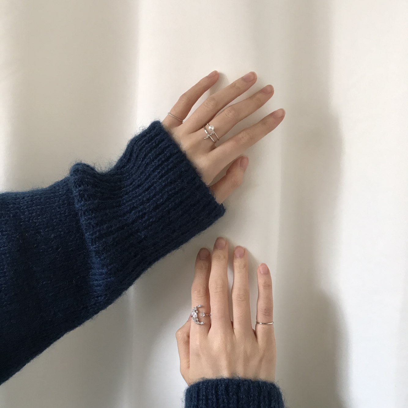 <b><p>Affection Cubic Pearl 5set ring Lovely item</p></b><b><p>ユーズド キュービック 真珠 5セット リング ラブリーアイテム 多様なコーディネートする</p></b><br /><br /><p align='center'>