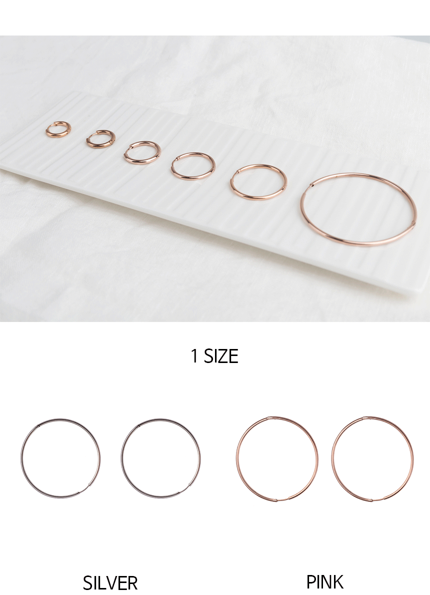 <b><p>Surge Steel Ring earrs One touch</p></b><b><p>書かれているカールスチール リングピアス ワンタッチ</p></b><br /><br /><p align='center'>