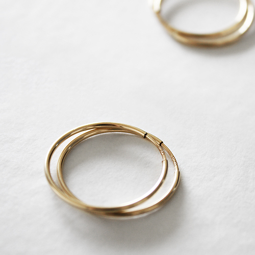 <b><p>Art box daily Hoop earing 14k simple</p></b><b><p>アートボックス デイリー フープ イヤリング 14k ピアス シンプル</p></b><br /><br /><p align='center'>