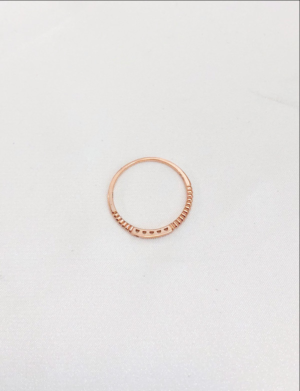 <b><p>GOLD Cubic Bar Daily Gud Ring</p></b><b><p>ゴールド キュービックバーデイリーガードリング</p></b><br /><br /><p align='center'>