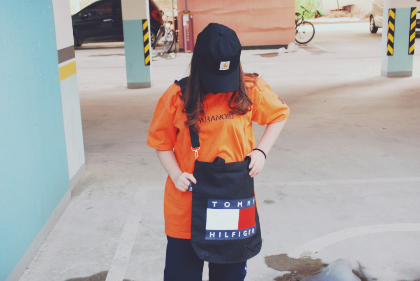 <b><p>Unisex Couple Tommy Eco Bag Ver.2 Men's</p></b><b><p>ユニセックスのカップル畳エコバックVER.2即日発送出荷速い男ギフト10代女性のバッグデイリーコーデ</p></b><br /><br /><p align='center'>