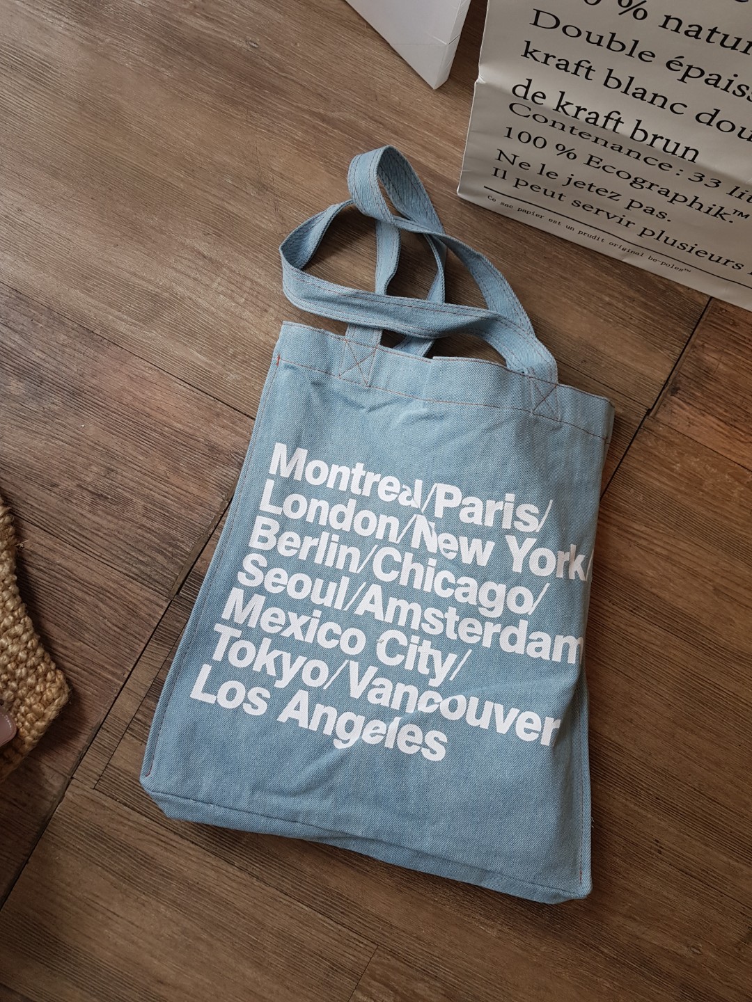 <b><p>English printi canvas den eco bag sual mmuter</p></b><b><p>英語印刷キャンバスデニムエコバッグカジュアルバッグ通勤途中のファッションユニークなアイテム個性あるデ</p></b><br /><br /><p align='center'>